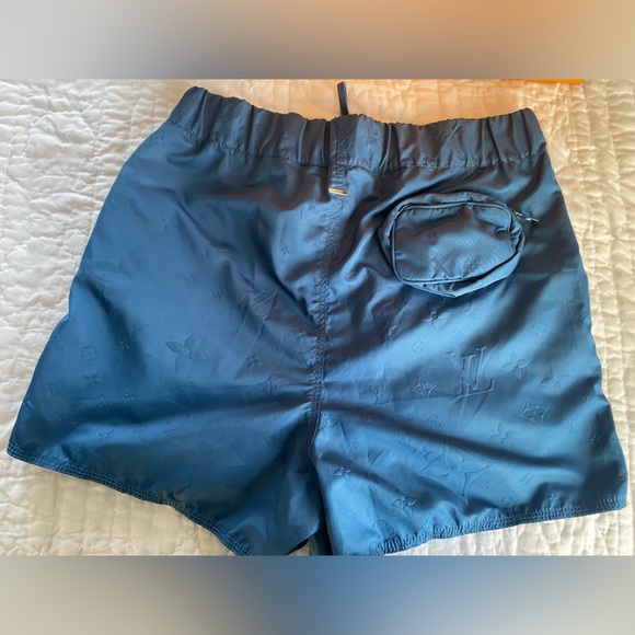 💯 AUTHENTIC Louis Vuitton 3D Monogram Board Shorts - Picture 4 of 5